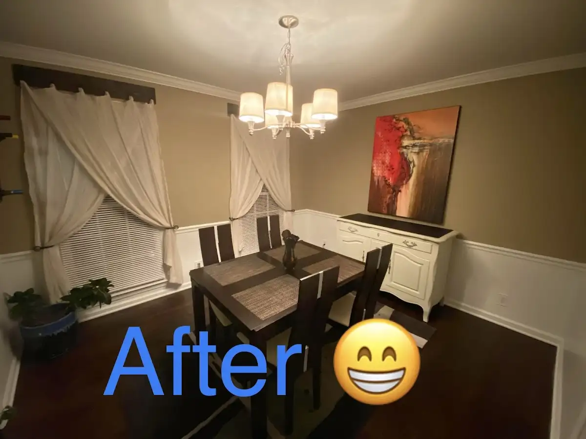 Professional dining room restoration after water damage in Hazlet