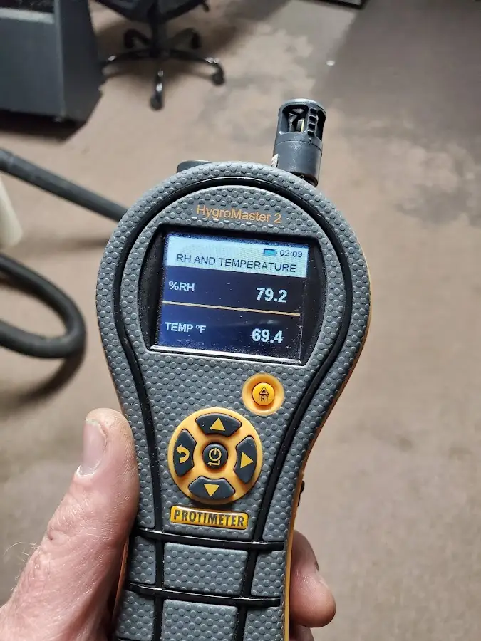 Moisture meter humidity assessment for Fire & Smoke Damage Restoration in Hazlet